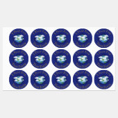 「チーム遊アースに向けて」ユニティのメッセージ ラベル (シート)