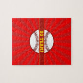 チーム野球に行く ジグソーパズル (横)