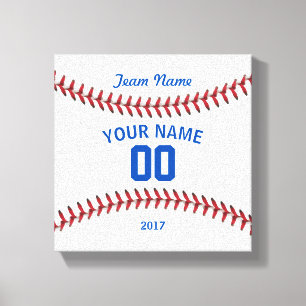 チーム野球のスポーツ キャンバスプリント