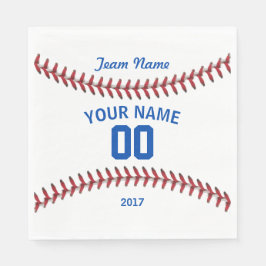 チーム野球競技 スタンダードランチョンナプキン