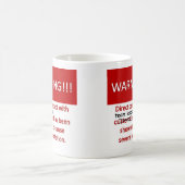 チーム鉛の警告 コーヒーマグカップ (中央)