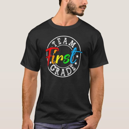 チーム1年生ウェルカム新学期1年生 Tシャツ (正面)