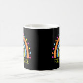 チーム1年生スクワッドクルー先生Rの初日 コーヒーマグカップ (中央)