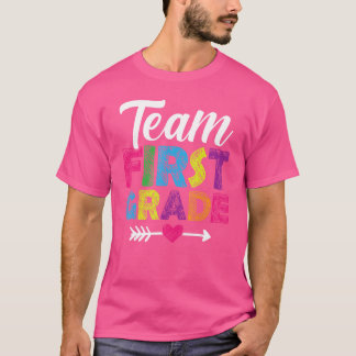 チーム1年生先生学生新学期A Tシャツ