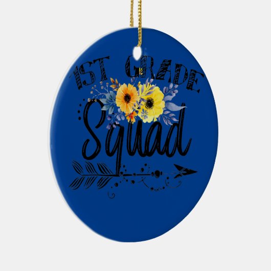 チーム1年生先生新学期 セラミックオーナメント (右)