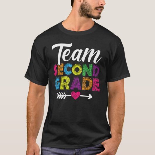 チーム2年生先生学生新学期 Tシャツ (正面)