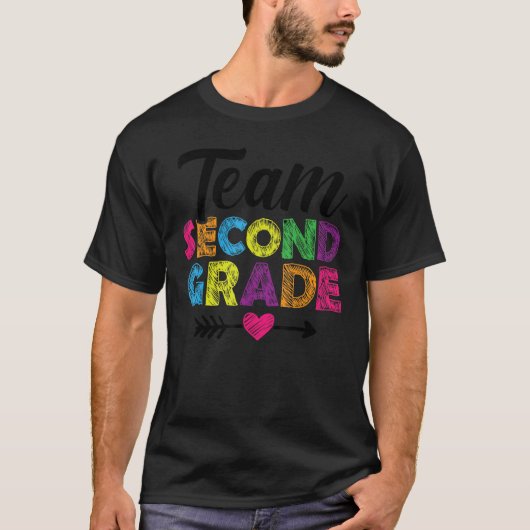 チーム2年生先生学生新学期 Tシャツ (正面)