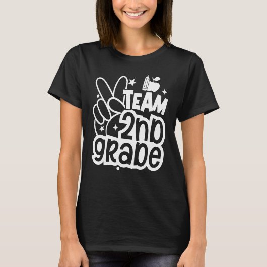 チーム2年生新学期先生スタッド Tシャツ (正面)
