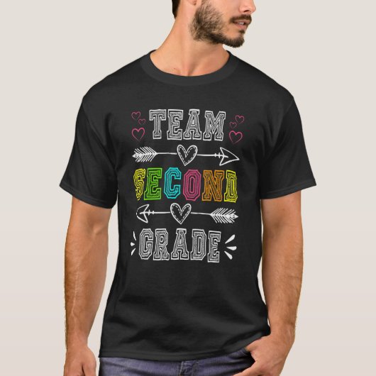 チーム2年生新学期2年生教え Tシャツ (正面)