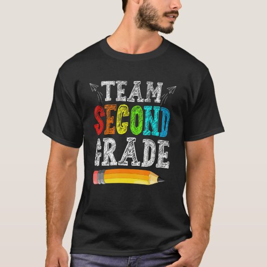 チーム2年生新学期Schoの1日目 Tシャツ (正面)