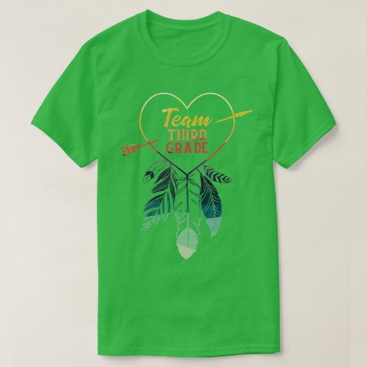 チーム3年生の学生先生最終日に戻る Tシャツ (デザイン正面)