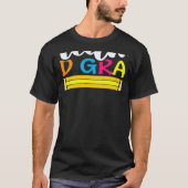 チーム3年生先生学生新学期アプリ Tシャツ (正面)