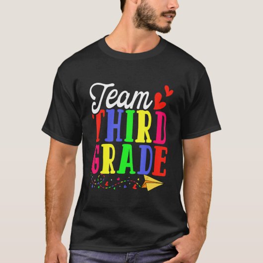 チーム3年生新学期1日目 Tシャツ (正面)