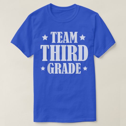 チーム3年生新学期3年生スクワッドTe Tシャツ (デザイン正面)
