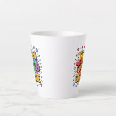 チーム3年生 カフェラテマグ (正面)