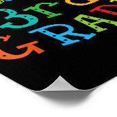 チーム3年生–3年生キッズ&amp;先生Ba ポスター (角)