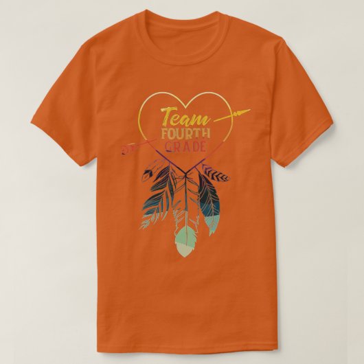 チーム4年生の学生先生最終日に戻る Tシャツ (デザイン正面)