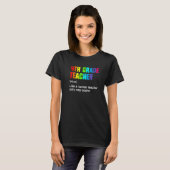 チーム4年生先生定義Hello 4th Gr Tシャツ (正面フル)