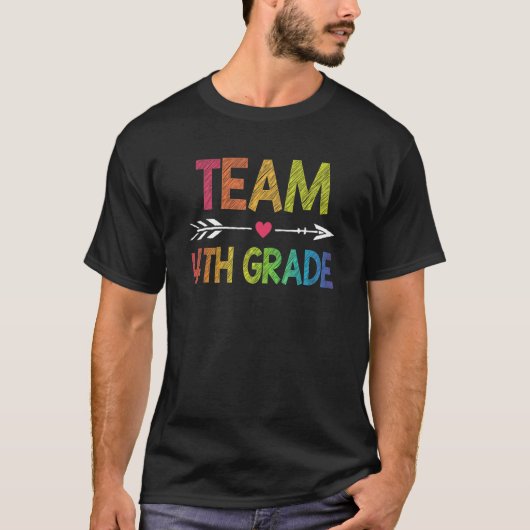 チーム4年生4年生先生生 Tシャツ (正面)