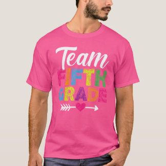 チーム5年生先生学生新学期A Tシャツ