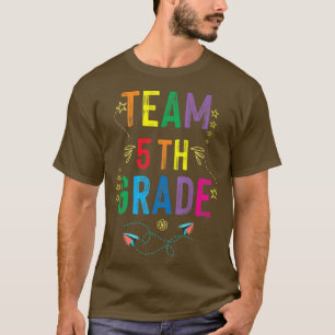 チーム5年生新学期幼稚園先生 Tシャツ