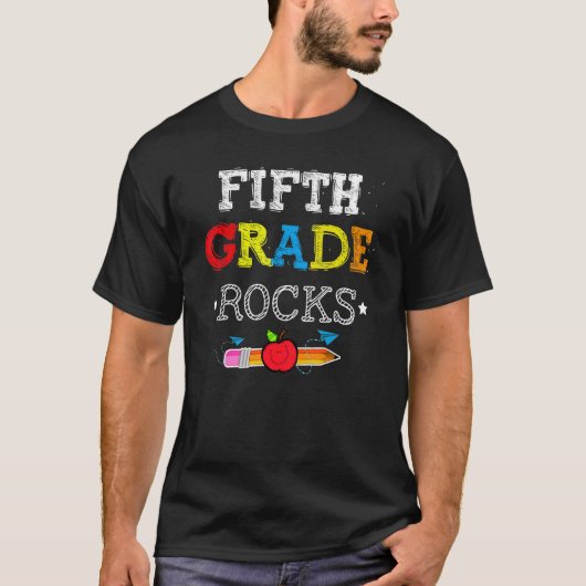 チーム5年生5年生先生生 Tシャツ (正面)