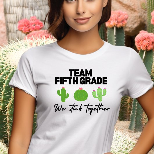チーム5年生We stick Together先生Tシャツ Tシャツ