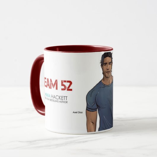 チーム52マグ-アクセルとナタリー マグカップ (正面左)