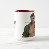 チーム52 Mug、15オンス(ラクランとローワン) マグカップ (中央)