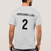 チーム6年生キャンプ – MERSHMELLOW Tシャツ (裏面)