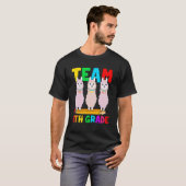 チーム6年生ラマ新学期初日 Tシャツ (正面フル)