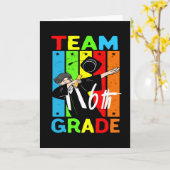 チーム6年生|新学期チーム6年生チーム カード (黄色い花)