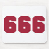 チーム666 マウスパッド (正面)