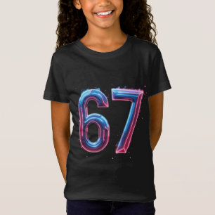 チーム67 スポーツジャージスタイル 野球 フットボール Tシャツ