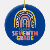 チーム7年生7年生先生学生チーム戻る セラミックオーナメント (裏面)