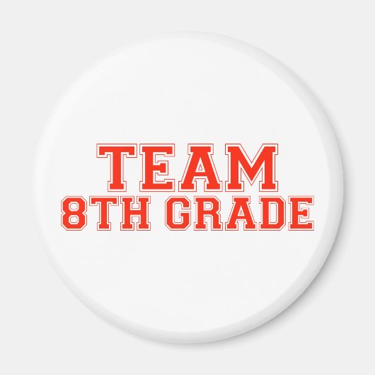 チーム8年生 マグネット (正面)