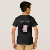 チーム アホロートル Tシャツ Ver.3 (裏面フル)