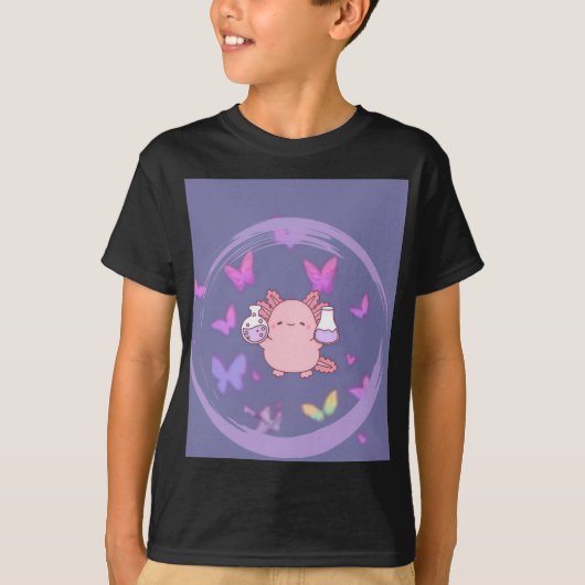 チーム アホロートル Tシャツ Ver.4 (正面)