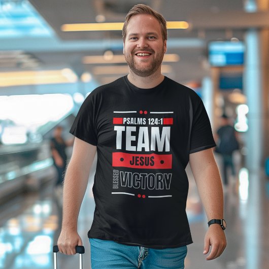 チーム・イエス - 祈りの聖書の言葉 Tシャツ