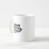 チーム・イエスTシャツ コーヒーマグカップ (正面左)