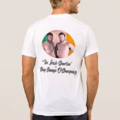 チーム・オシャグネシー戦うシャツボクシングネオン・グリーン Tシャツ (裏面)