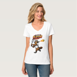 チーム・カモノハシ・テニスソックス Tシャツ