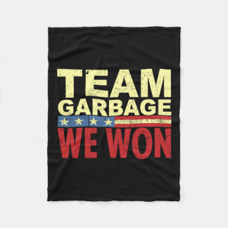 チーム・ガービージュ我々はトランプ2024 Elecのためにチーム・ギャージを獲得 フリースブランケット