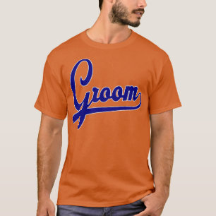 チーム グルームヴィンテージ野球 groomの仲間 bachelorパーティー tシャツ