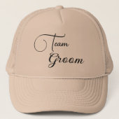 チーム グルーム バチュラー キャップ (正面)