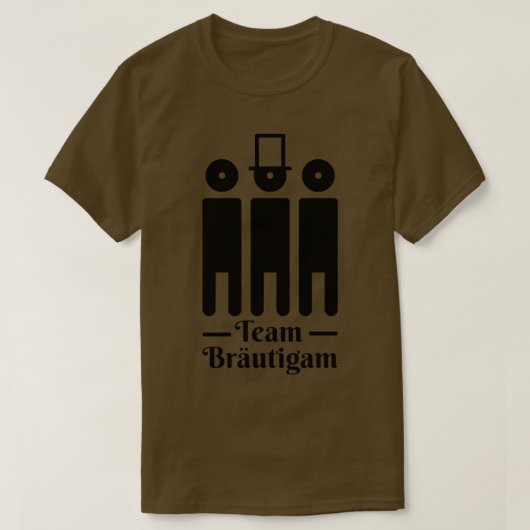 チーム グルーム 37 Tシャツ (デザイン正面)