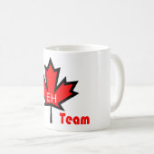 チーム コーヒーマグカップ (正面右)