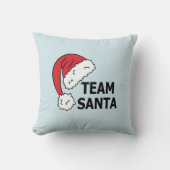チーム・サンタクカッコいいリスマスギフト クッション (正面)