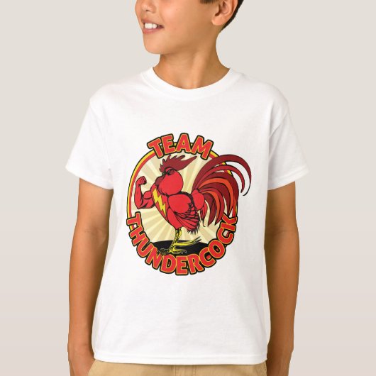 チーム・サンダーコック Tシャツ (正面)