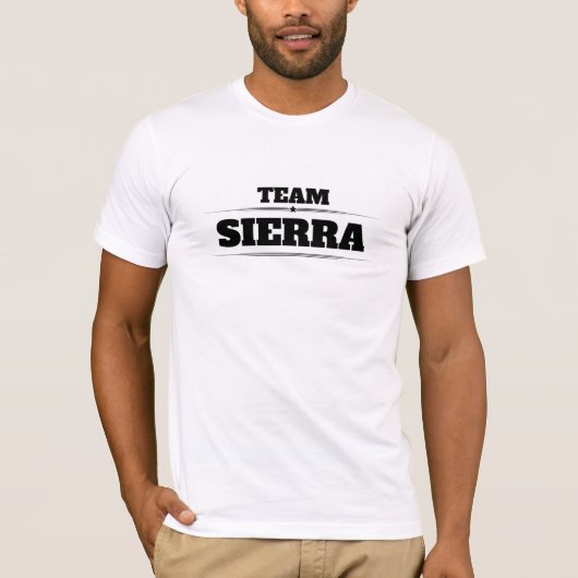 チーム・シエラ Tシャツ (正面)
